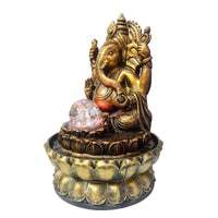 Resin Thai Buddha Statue Water Fountain Ornament