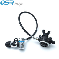 360度自由旋转头潜水二级头一级头中压管低压500PSI