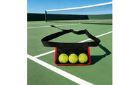 Tennis Ball Waist Bag Lightweight Tennis Ball Bag Adjustable Belt Sports Storage for Practice