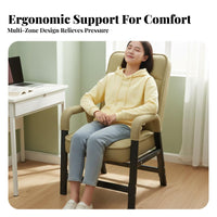 Adjustable Folding Lounger versatileUse Lounge Recliner Breathable Fabric for Adults