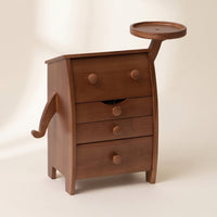 Jewelry Organizer with Drawers Organized Tabletop Jewelry Chest Elegant for Dresser, Vanity