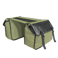 Structured Double Side Pannier Long-Lasting Double Pannier Bag Easy to Install Panniers Portable for Daily Commuting, Errands