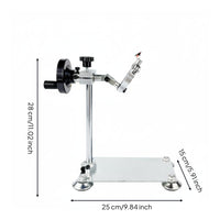 Rotary Fly Tying Vise 360° Rotation Fishing Tool Stainless Steel