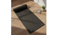 Two-sidedSided Exercise Mat with Hanging Holes Cushioned Hanging Exercise Mat Rollable Fitness Pad Shock Absorbent for Home Gym