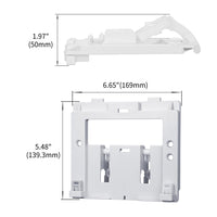 Wall-Mounted Concealed Tank Flush Panel for SIAMP Verso 350 and 1100