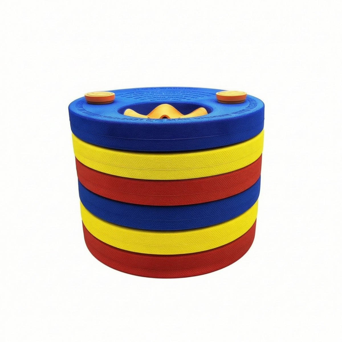 6 Pieces Round Swimming Buoyancy Aid Discs Textured Water Floaties Safe Foam Arm Bands Lightweight for Toddlers