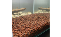 Red Volcanic Rock Cultivates Beneficial Red Volcanic Rock Aquascaping Volcanic Stone Natural Bio-Filtration for Potted Plants