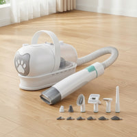 Mess-Messless Grooming Vacuum Kit Allall-in-One Pet Grooming Kit with Vacuum Powerful Suction Deshedding Brush Multi-Purpose