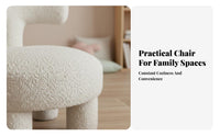 Plush Lamb Chair plush Texture children's Furniture Lightweight and Portable