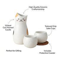 Japanese Sake Set, Fresh & Cute Style, 601-700ml