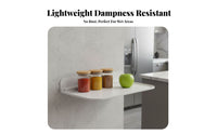 fold-down-downflap surface Table Easy Installation Space-Saving Furniture for Small rooms