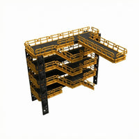 Scientific-Fi Hangar Bridge Kit Modular Open-Frame Display Model 1:144 Scale