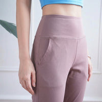 Trousers for Women UK High Waist Joggers with Tapered Ankles, Baggy Tracksuit Bottoms for Gym and Running, Quick Dry Pants