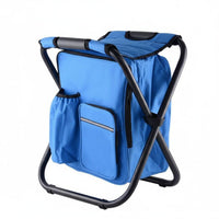 Multifunction Backpack Chair Foldable and Compact Backpack Cooler Stool
