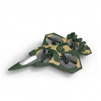 RC Fighter Jet with Wireless Controller Aerodynamic Toy Trick for Beginners