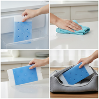 Pet Cooling Ice Pack for Air-Conditioned Rooms, Reusable Ice Board for Cats and Rabbits