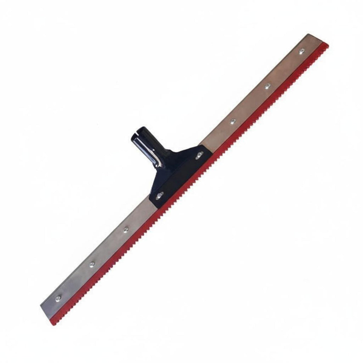 24 Inch Floor Coating Rake Heavy Duty Notched Floor Squeegee Professional Grade