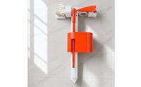 Wall-Mounted Toilet Cistern Fill Valve White Plastic Concealed Cistern Valve