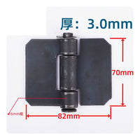 Thickened Plate Weld-on Hinge Weldable Industrial Hardware for Trailers