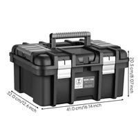 Lockable heavy-duty toolbox