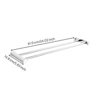 Wall Mounted Towel Rack, No-Drill, Rustproof Organizer
