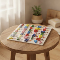 Matching Drewniana Układanka Geometryczna Interactive Educational Puzzle Rozwojowa Puzzle Board Cognitive for Classroom