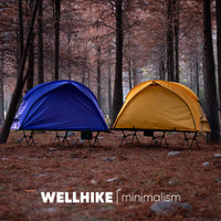 WELLHIKE户外SWS云驰单人四季帐篷轻量露营solo徒步行军床睡垫