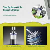 Universal Faucet Water Strainer, 360° Rotatable Sink Extender, Multi-Stage Filtration, Suitable for Kitchen & Bathroom