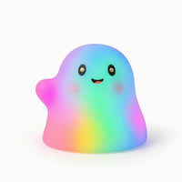 Ghost Night Light Spooky-Cute Ghost Lamp Non-Scary for Bedroom, Kids