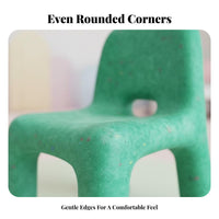 child's Low Chair Safe for Children Molded Confettidesign Chair Easy to Clean