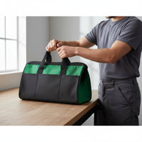 Oxford Tool Bag Stitched Panels Work Storage Black Trim