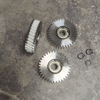 35-Tooth Helical Plastic Steel Gear with 608 Bearing