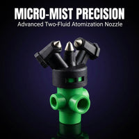 Pressure Spray Nozzle Dry, Core Nozzle Humidification Cooling, Stainless Steel Spray Nozzle for Indu - Image 2