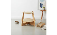 Wooden Cat Hammock Bed All Season Use Double Layer Cat Bed Breathable Animal Lounging Area for Cats, Kittens, Summer, Indoor