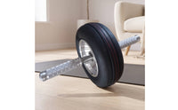Fitness Wheel Knurled Ab Training Wheel Heavy-Duty Workout Roller for Fitness Enthusiasts