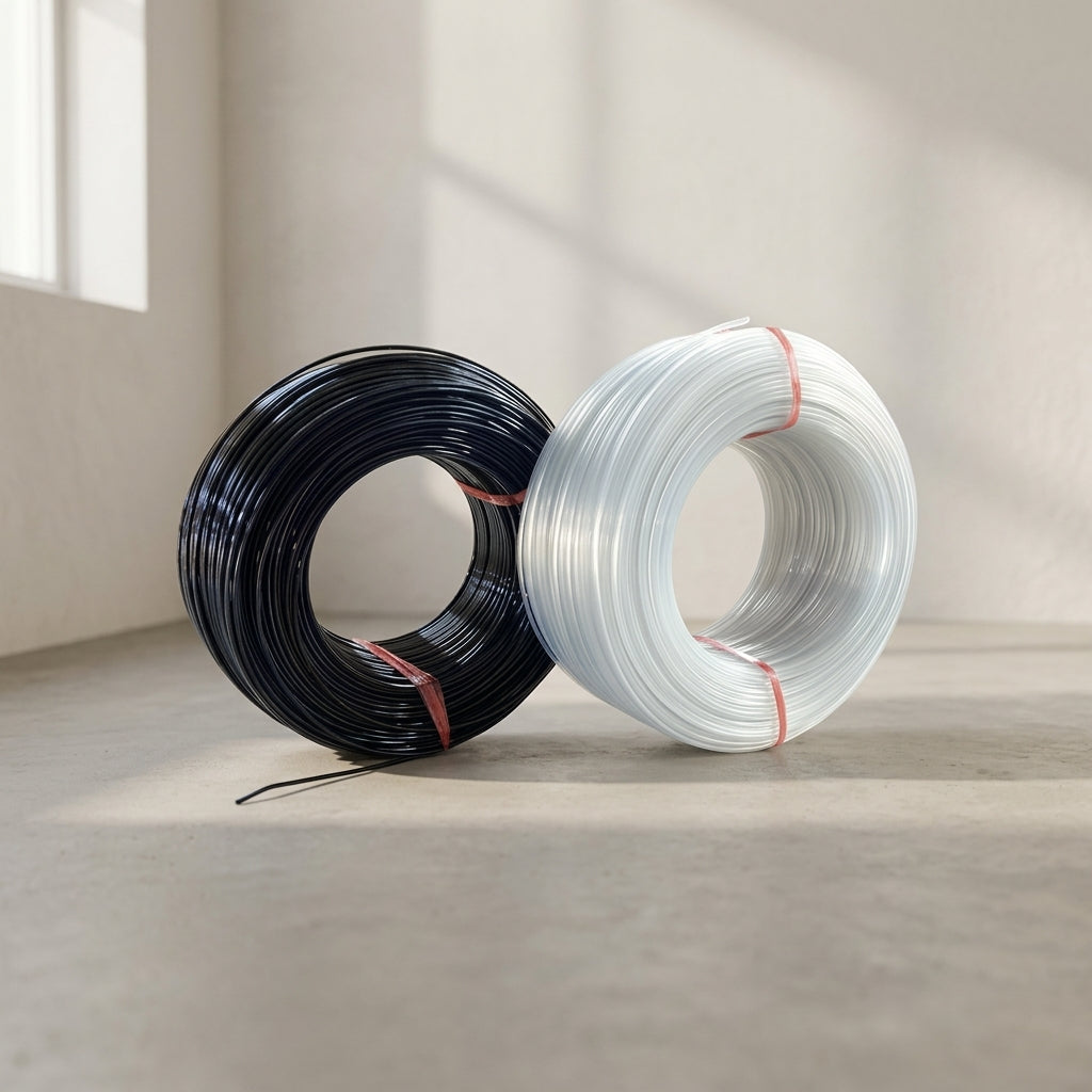 High-Strength PET Steel Wire for Agriculture, Orchard Trellising, Greenhouse Film Pressing, and Vineyard Support
