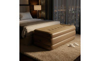 Train Berth Extension Manual-Inflation Train Berth Mattress Padded Inflatable Mattress with Pump for Families