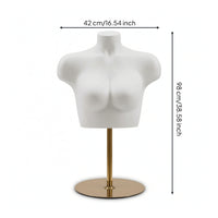 Height-Adjustable Half Body Mannequin