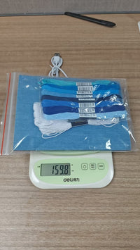 刺子绣套装 日式刺子绣入门套装 共45件装