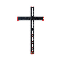 T-Square Multifunctional Aluminum Alloy Hole Positioning Ruler