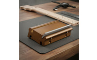 4-in-1 Design Guitar Fret End Dressing File Easy Installation Fret Beveling File Fretwork Tool for Luthiers, DIY Enthusiasts