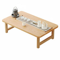 Space-Saving Foldable Tatami Table Multi-Functional Japanese Folding Table Minimalist Design Floor Desk Easy to Clean for Students, Tea Enthusiasts, Minimalists, Bay Window, Bedroom, Small Apartments, Living Room