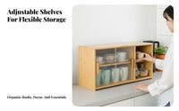 Multi-Tier Shelving Unit Space-Saving bookshelf Easy to Assemble for Homeowners