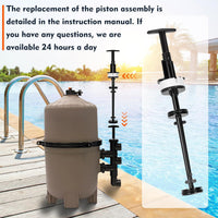 Pentair 273241 Piston Rod Assembly for Backwash Valve
