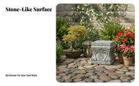 Imitation Stone pillar Indoor & Outdoor Use Ornate Display Pedestal Sturdy Base