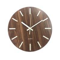 Silent Wall Clock Round Luminous Wall Clock Glow in the Dark for Office