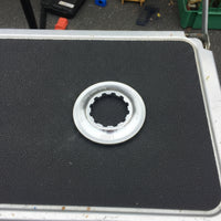 Alloy Centerlock Rotor Lockring Slim-Profile Centerlock Lockring Thru-Axle Disc Rotor Lock Fastener Secure for Cyclists