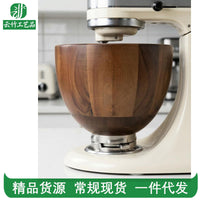 跨境搅拌家用相思木碗胡桃木碗搅拌沙拉碗日式面粉面团搅拌碗木质