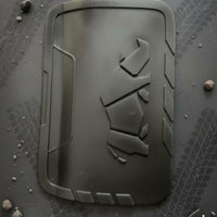 Petrol Tank Cap Cover Custom Fit Gas Tank Door Protector Scratch Protection Petrol Filler Door Trim for Small 4x4 SUV Owners