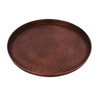 Stone Grain Tray Shallow Tray with Textured Surface Rustic for Hosts